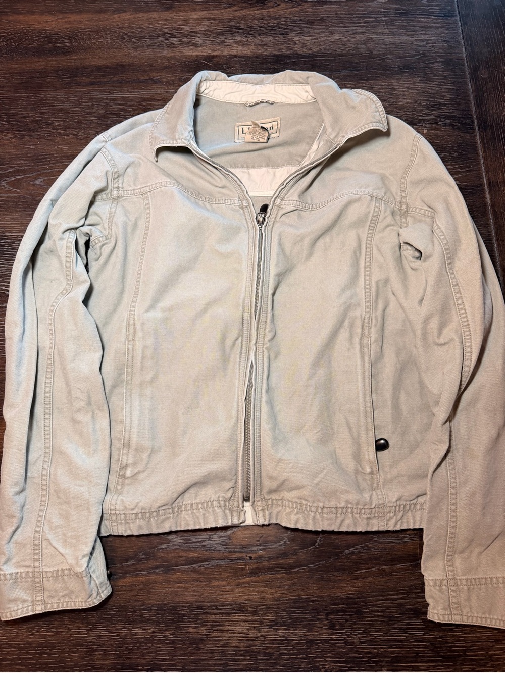 LL Bean Men's Large Canvas Field Jacket
Khaki OAKC2 Thrashed